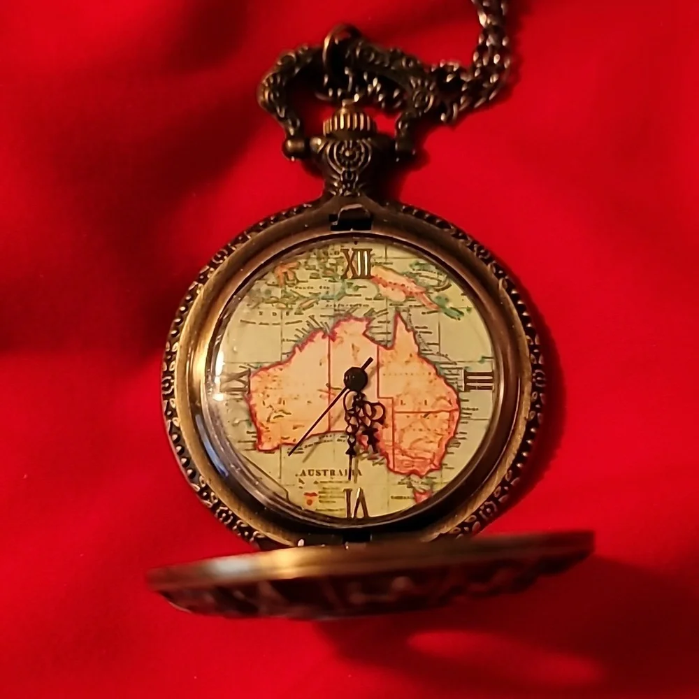 Zodiac Australia Pocket or Necklace Watch Bronze‎